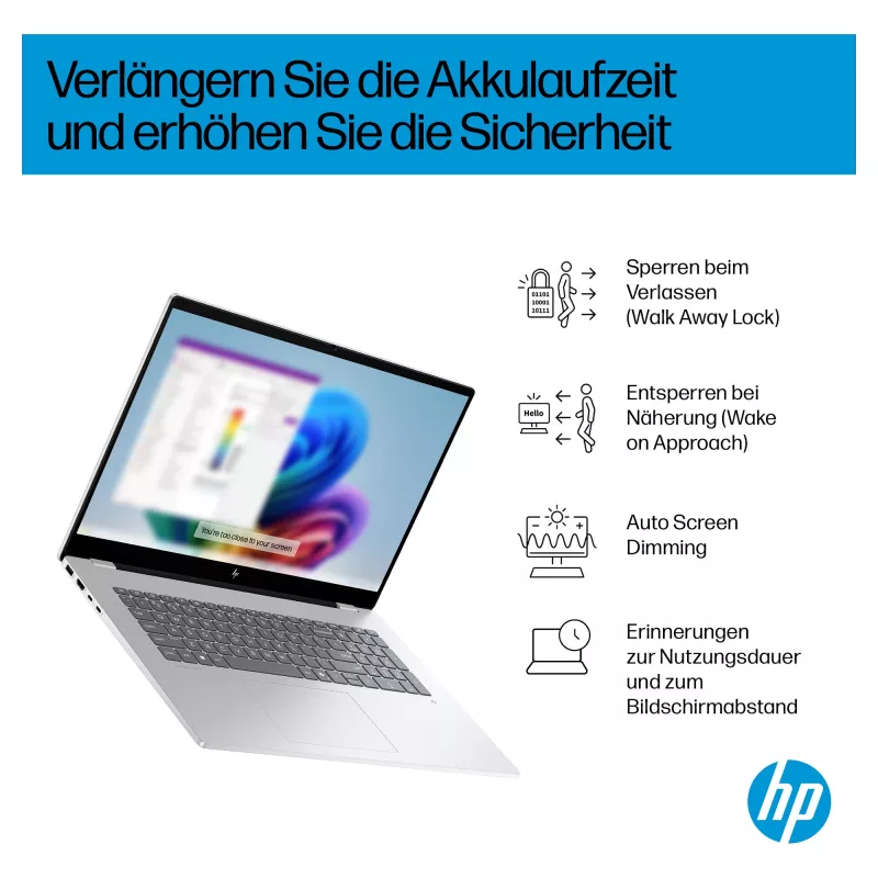 HP OmniBook 7 Next Gen AI Laptop 17-dc0074ng - Intel Core Ultra 7 258V / 2.2 GHz - Win 11 Pro - Intel Arc Graphics 140V - 32 GB RAM - 1 TB SSD NVMe - 43.9 cm (17.3) (CV1J6EA#ABD)