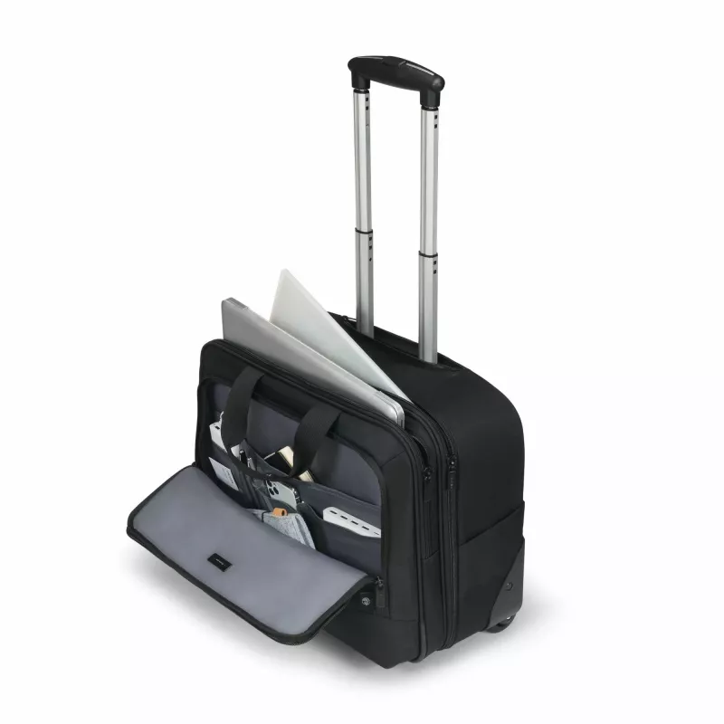Trolley case DICOTA D32043-RPET 17.3 inch Black
