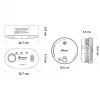 Carbon Monoxide Sensor K5CO + smoke detector 2030-DSR3 KIDDE