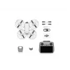Drone DJI Flip 4 with 48 MP camera, 4K (3840x2160), 3110 mAh battery, 16 m/s, 14,000 m range, 4 rotors, 0.249 kg, Black/White