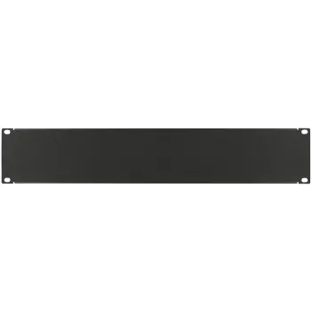 Blank panel LOGON RAB105BL Black 2U Rack accessory