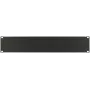 Blank panel LOGON RAB105BL Black 2U Rack accessory