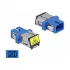 Optical Fiber Coupler DeLOCK 86888 SC Simplex Female to SC Simplex Female Blue