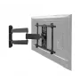 B-Tech Ultra-slim Double Arm Flat Screen Wall Mount VESA 600x400 35kg