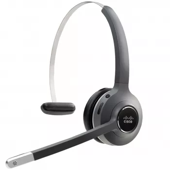 Cisco Headset 561, Wireless Single On- Ear DECT Headset with Multi-Source Base for US and Canada, Charcoal, 1-Year Limited Liability Warranty (CP-HS-WL-561-M-EU=)