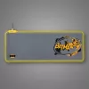 FR-TEC BATPCMPAD Mouse Pad Gaming Mouse Pad Black - Grey - Yellow (BATPCMPAD)