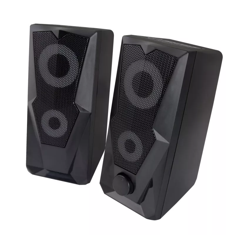 Loudspeaker ESPERANZA BAILA 6 W wired floor speaker, 6 W RMS, 160–20000 Hz, 3 Ω, USB & 3.5 mm, pair