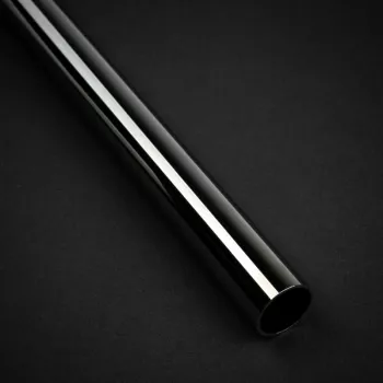 Hard Tubing Bitspower None Chamfer Brass 14mm AD, 500mm, Black Gloss