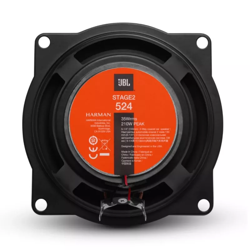 JBL Stage2 524 car speaker Rectangle 2-way 210 W 2 pc(s)