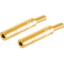 Wire Connector ShiverPeaks BS50400-G2 6.3mm Gold Female 2 pcs