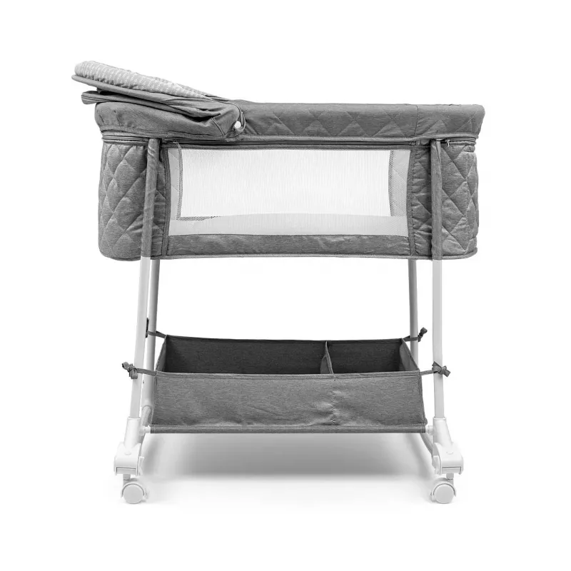 Cradle milly mally Dream On Stone 5431 with adjustable height and soft mattress
