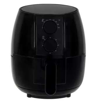 Hot air fryer Adler AD 6312 — 2.5 L, 1600 W, black, 80–200°C, 60 min timer