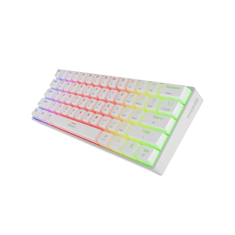 Gaming keyboard genesis THOR 660 G2 — wireless (2.4 GHz, Bluetooth) and wired modes