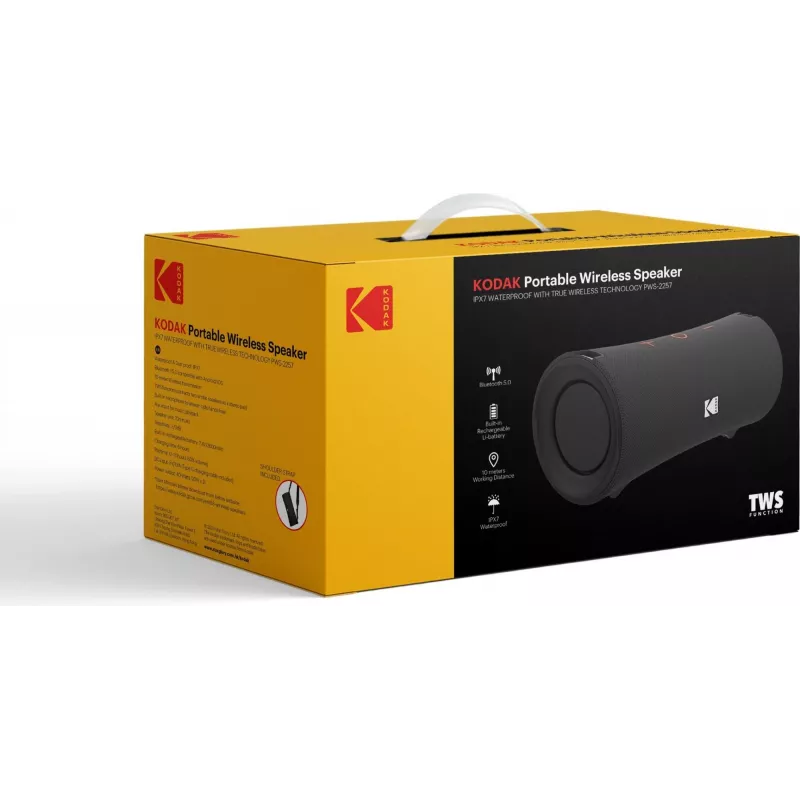 Portable Speaker Kodak PWS-2257, Black