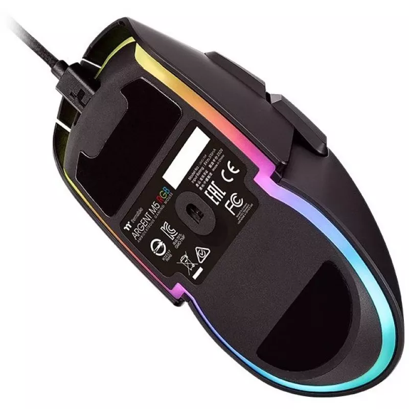 Thermaltake Argent M5 - Mouse - optisch - 8 Buttons