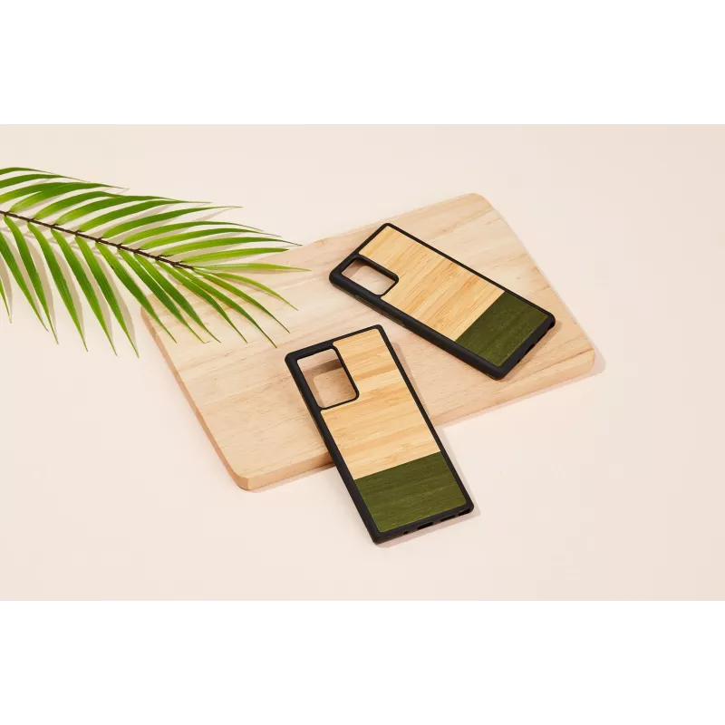 Protective phone case Man and Wood Galaxy Note 20 — bamboo forest black