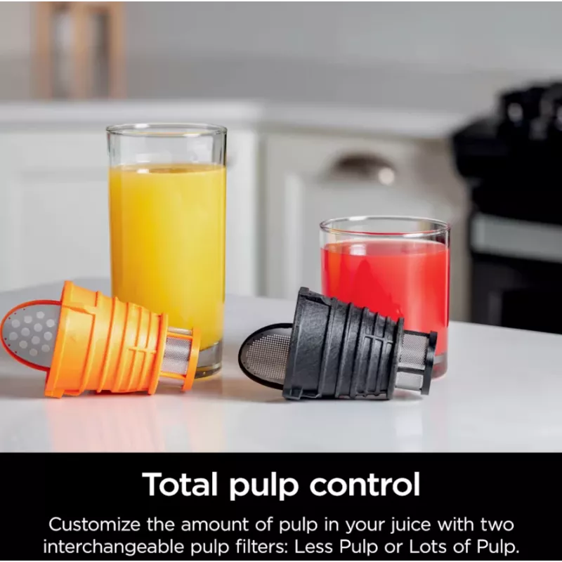 NINJA Cold Press Juicer | Neverclog JC151EU | Type Cold Press Juicer | Gray | 150 W | Number of speeds 1