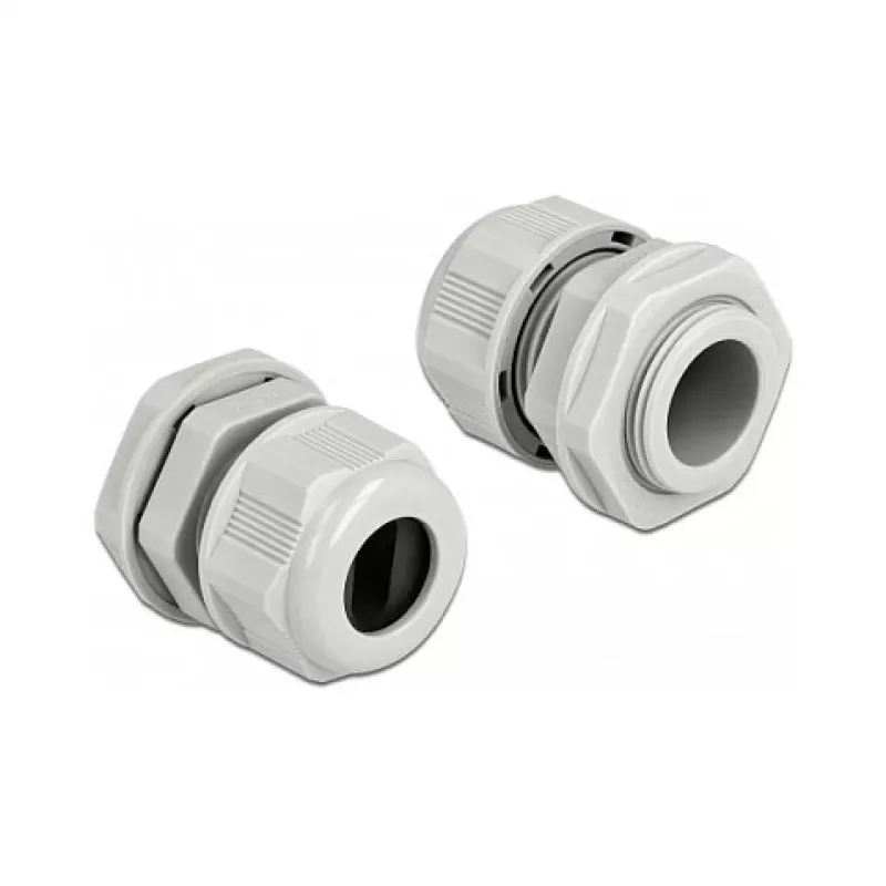 Cable Gland DeLOCK 60386 Grey Plastic 2 pcs
