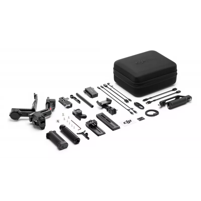 Hand camera stabilizer DJI RS 4 Pro Combo Black Carbon fibre 13h battery