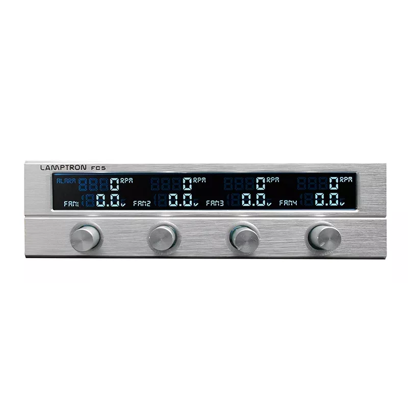 Lamptron FC5 V2 Fan Controller 5.25 inch - silver