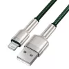 USB-A to Lightning cable Baseus 1 m, green