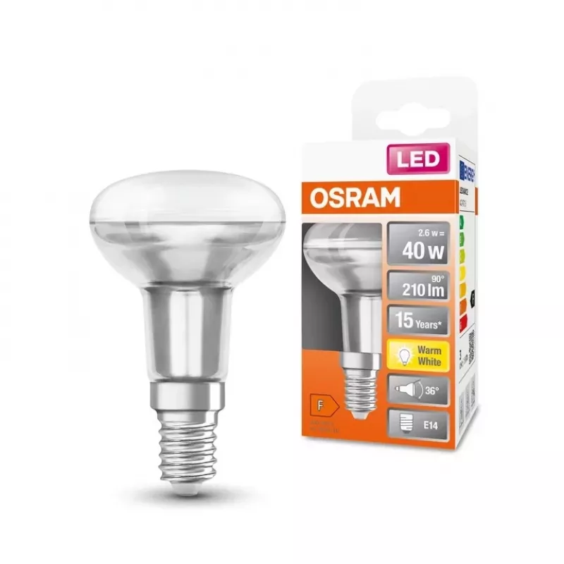 LED bulb Osram STAR 2.6 W E14 Warm white 2700 K 210 lm