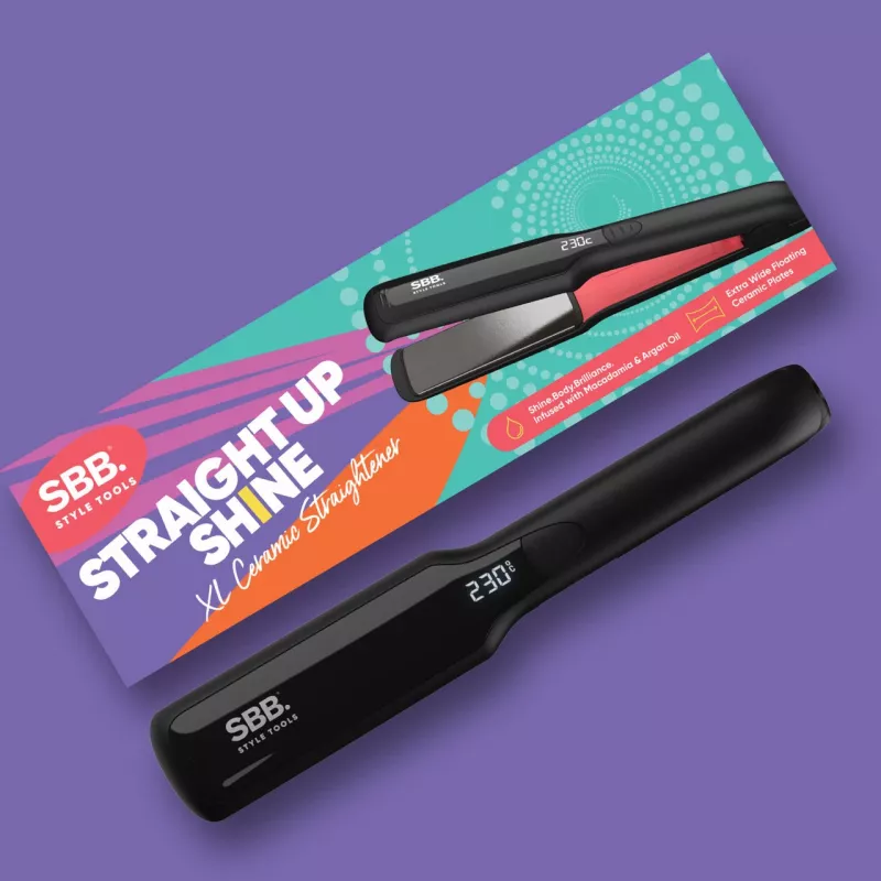 Hair straightener SBB SBST-2000-EU with ceramic plates, 2000W
