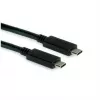 ROLINE USB3.2Gen2 Cable PD 20V5A Type C-C ST/ST 0.5m - Cable - Digital/Data - 0,5 m (11.99.9057)