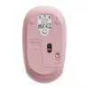 Wireless mouse Baseus F01B Tri-mode 2.4G BT5.0 1600 DPI (pink)