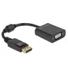 Adapter DisplayPort 1.2 male to VGA female DeLOCK 61006