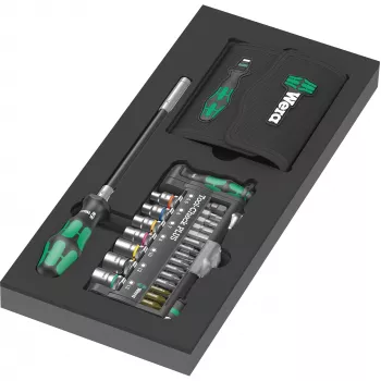Wera Kraftform compact and Tool-Check Plus screwdriving tool set, 57 pieces (05150150001)