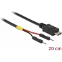 USB cable DeLOCK 85407 Mini-USB B 0.2 m Black