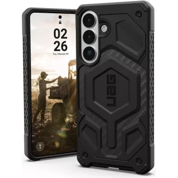 UAG Urban Armor Gear Monarch Pro Case with Magnet Module | Samsung Galaxy S26+ | carbon fiber | 214514114242 (214514114242)