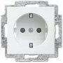 Socket outlet Busch-Jaeger Type F 2P+E 16 A 250 V White