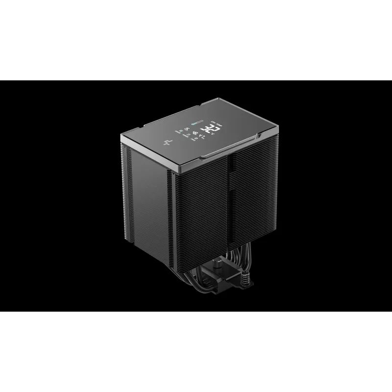 Air cooler DeepCool AK500 G2 Digital NYX, 120 mm fan, max air pressure 3.33 mmH2O, 117×129×159 mm, black
