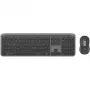 Logitech 920-012483 keyboard Mouse included Office RF Wireless + Bluetooth QWERTZ German Graphite