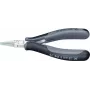 Knipex electronics pliers total length 115 mm ESD flat wide jaws mirror-polished shape 1