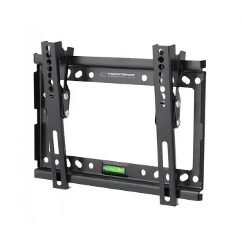 Wall TV mount ESPERANZA ERW010 for 14 inch–50 inch (35.6–127 cm), tilt 15°, VESA 75x75–200x200, max load 25 kg, black