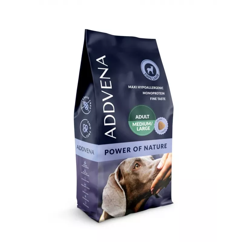 ADDVENA Power of Nature Adult Medium/Large Lamb - dry dog food - 10kg
