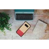 Smartphone case man and wood for Galaxy S10e — miss match black, protective hard shell