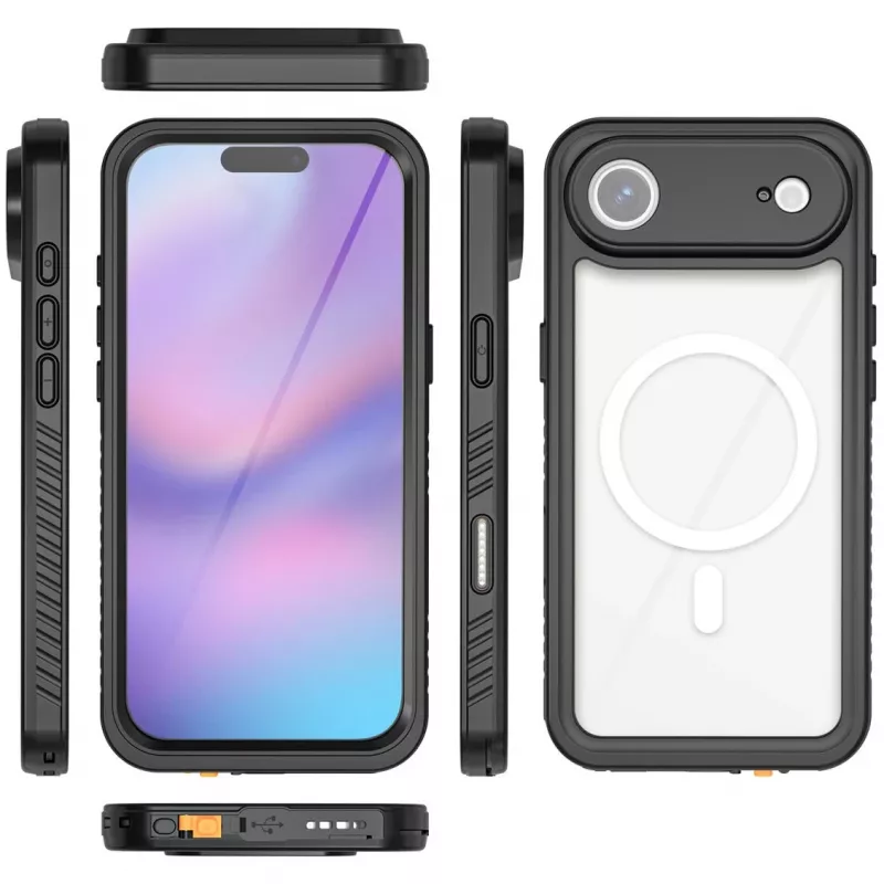 Cover 4smarts iPhone 17 Air 16.8 cm Black Transparent