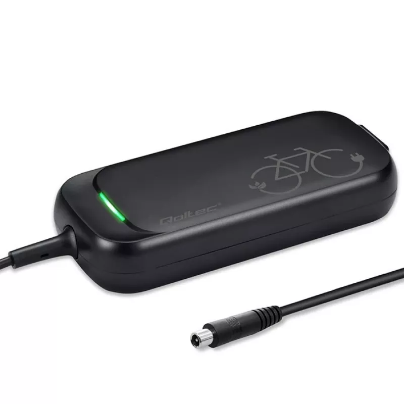 Qoltec Fast Charger for XIAOMI 36V Electric Scooter Bike | 42V | 2A | 8.0*8.0mm+pin | waterproof + power cable