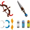 LEGO set Horizon Adventures 77037 – Aloy and Varl vs Shell-Walker and Sawtooth, 768 pieces, 2 minifigures