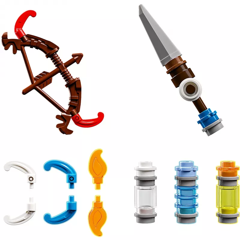 LEGO set Horizon Adventures 77037 – Aloy and Varl vs Shell-Walker and Sawtooth, 768 pieces, 2 minifigures
