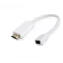 Microconnect HDMMDP video cable adapter 0.1 m HDMI Type A (Standard) Mini DisplayPort White
