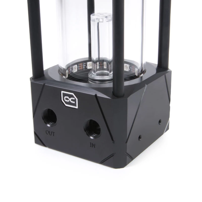 Water block Alphacool 13327 Acetal Aluminium Black Transparent 5V RGB