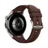 Smartwatch HUAWEI WATCH 5 Classic 46 mm, 1.38 inch AMOLED 466×466, Touchscreen, GPS, Silver case, Brown band