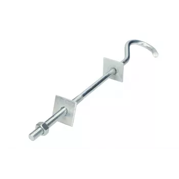 Cable hook Extralink Hook for hanging brackets 12/230mm M12 Silver