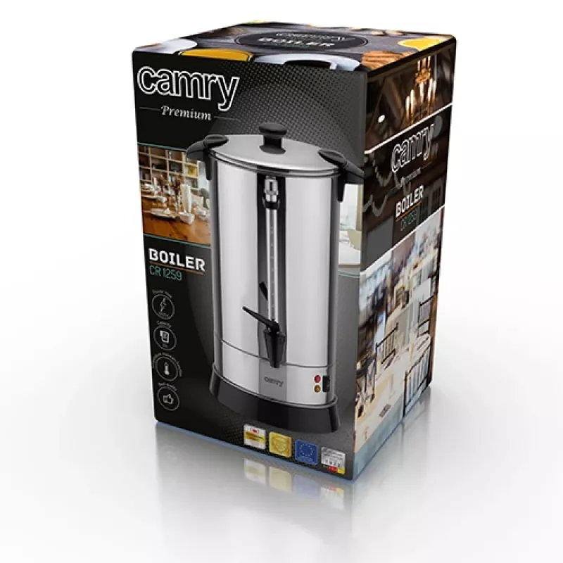 Camry CR 1259 electric kettle 20 L 1650 W Black