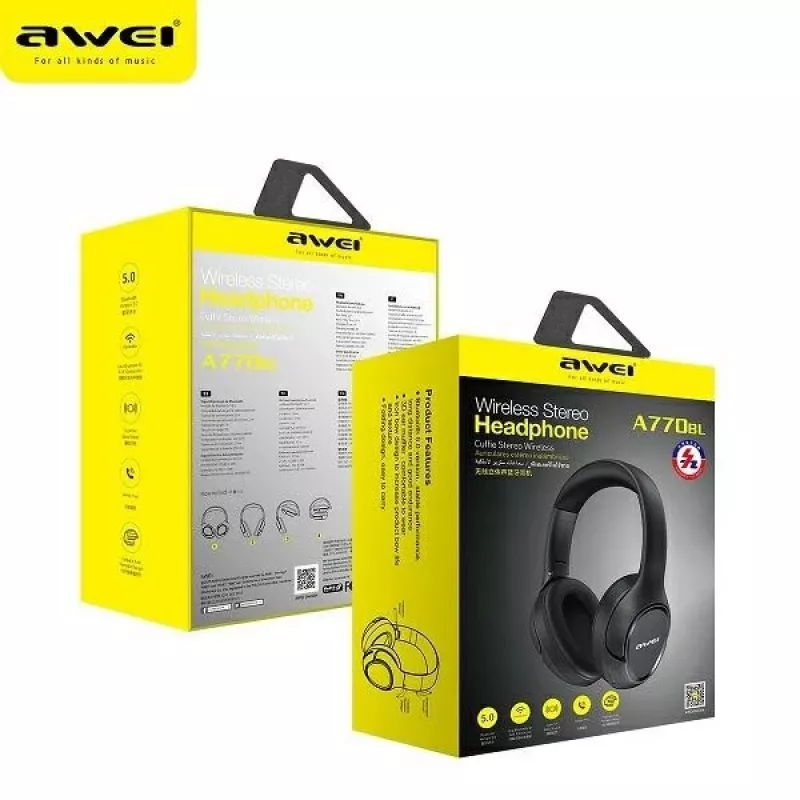 Bluetooth Headphones Awei A770BL